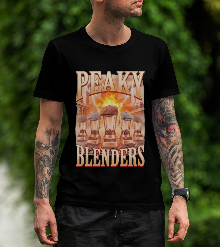 Peaky Blenders Kitchen Humor Blender Joke T-Shirt