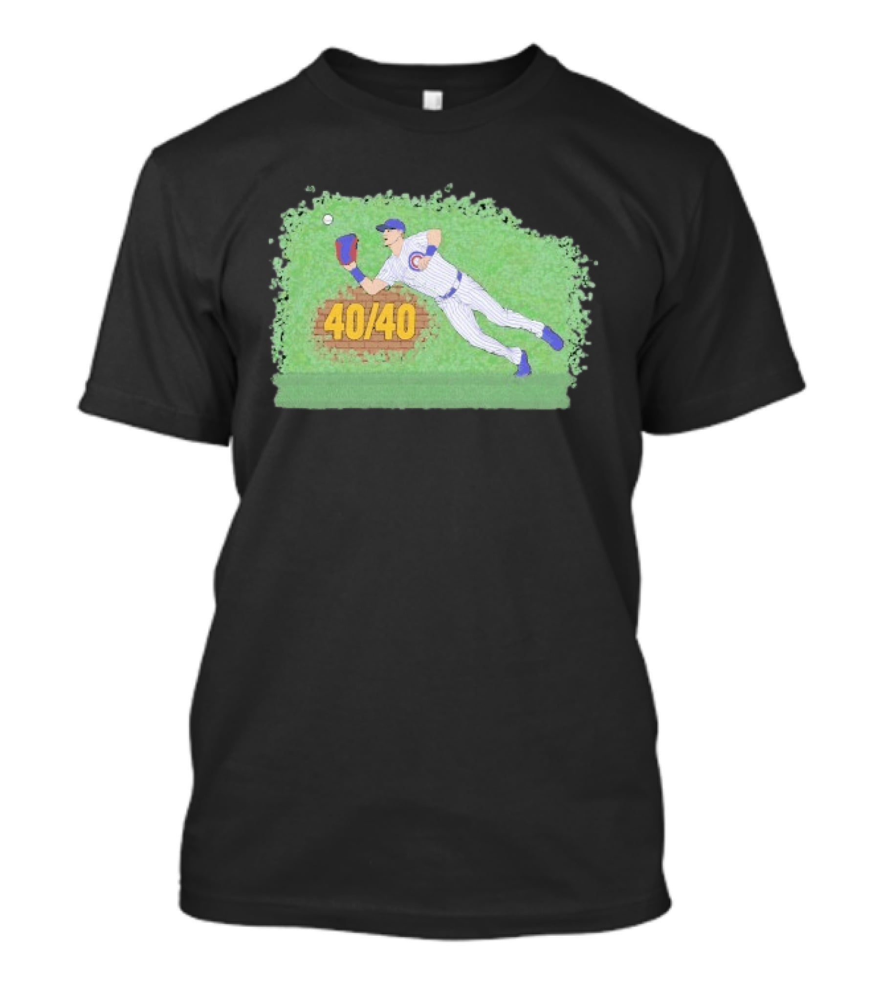 Pete Crow Armstrong 40 40 Chicago Cubs Diving Catch T-Shirt