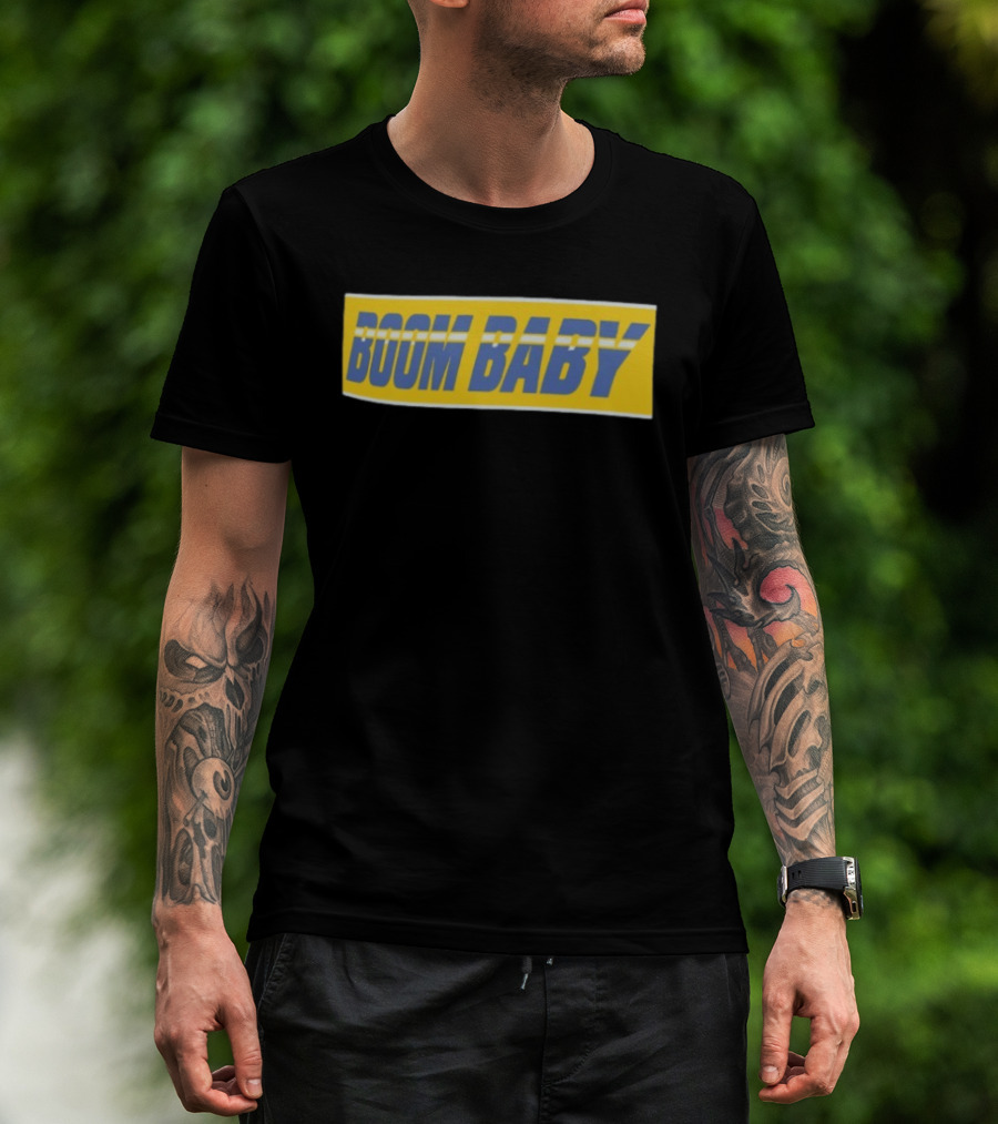 Reggie Miller Boom Baby Indiana Pacers Basketball Phrase T-Shirt
