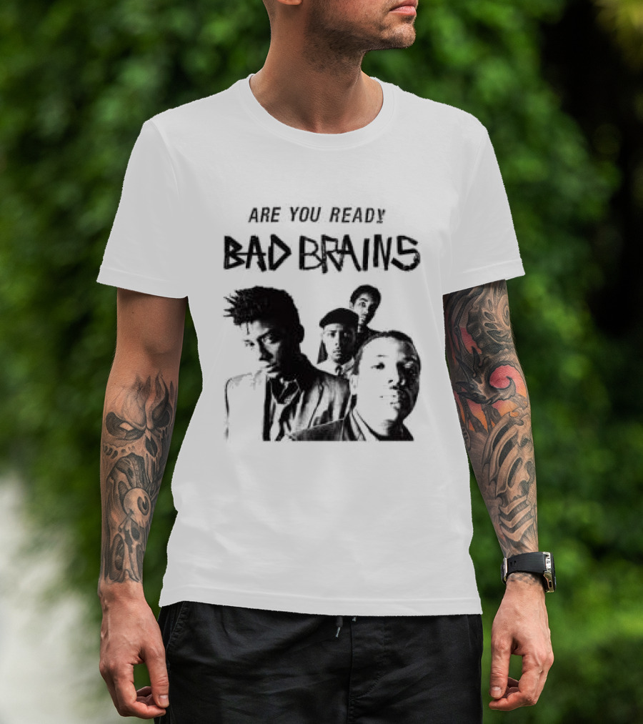 Bad Brains Are You Ready Punk Band T-Shirt