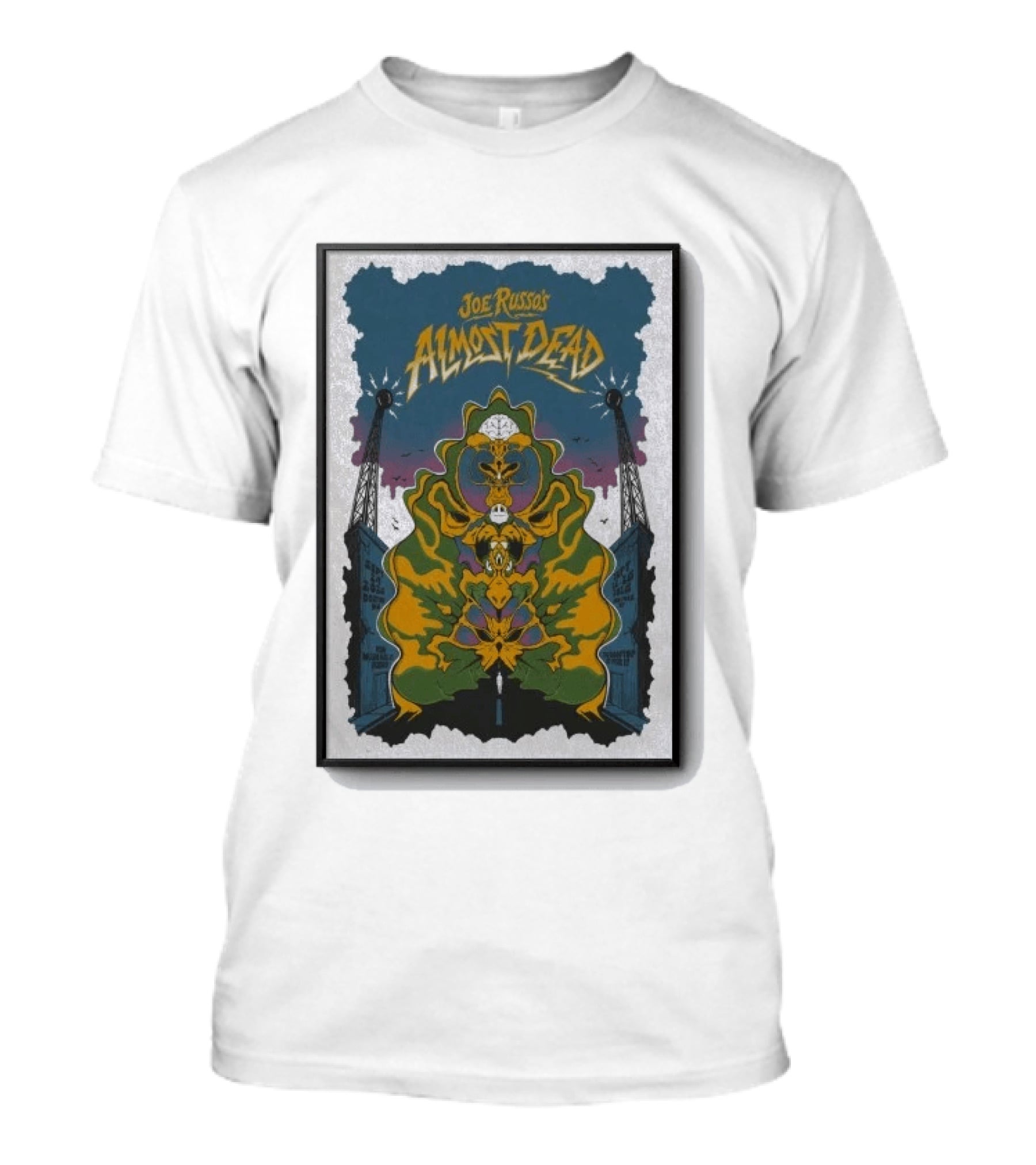 Joe Russo's Almost Dead Boston MA New York NY September 25 26 2026 Radio Tower T-Shirt