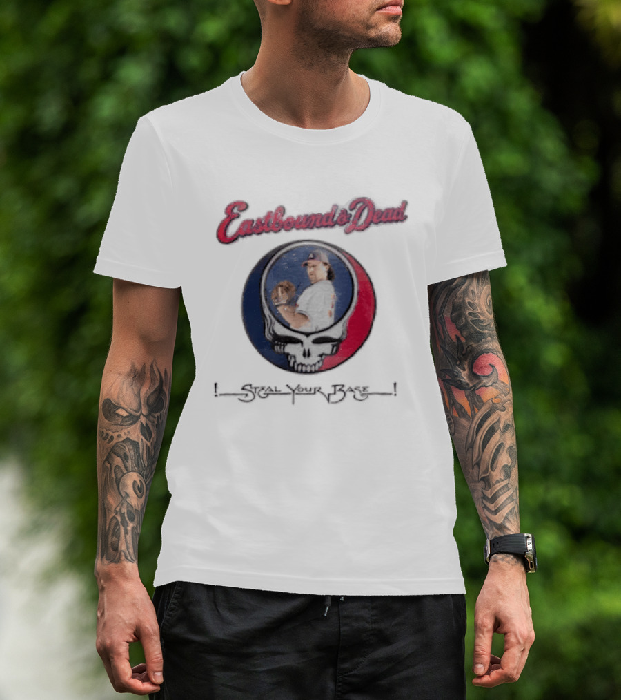 Eastbound And Dead Steal Your Base Kenny Powers Baseball Cap Glove T-Shirt