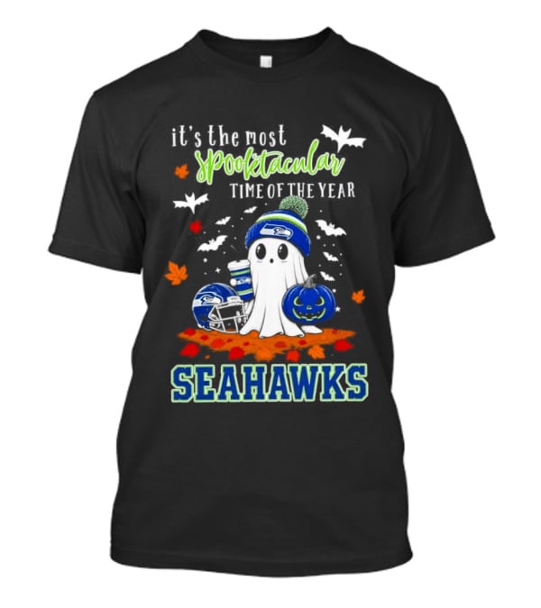 It's The Most Spooktacular Time Of The Year Seahawks Halloween T-Shirt