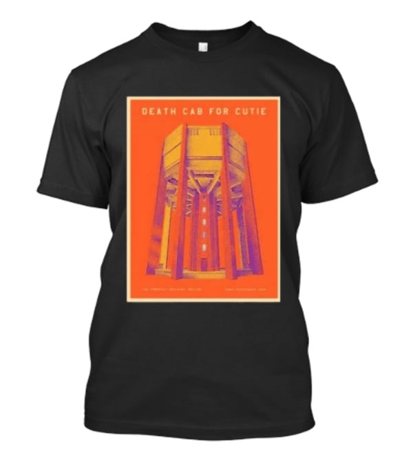 Death Cab For Cutie September 23 2026 Bristol I Built You A Tower Tour Prospect Building UK Event T-Shirt