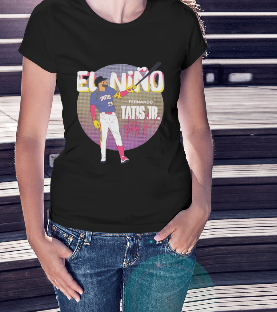 Fernando Tatis Jr. El Niño San Diego Padres Batting T-Shirt