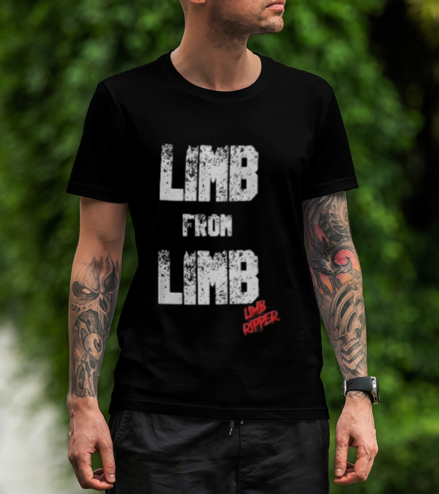 Limb From Limb Limb Ripper Vintage Distressed T-Shirt
