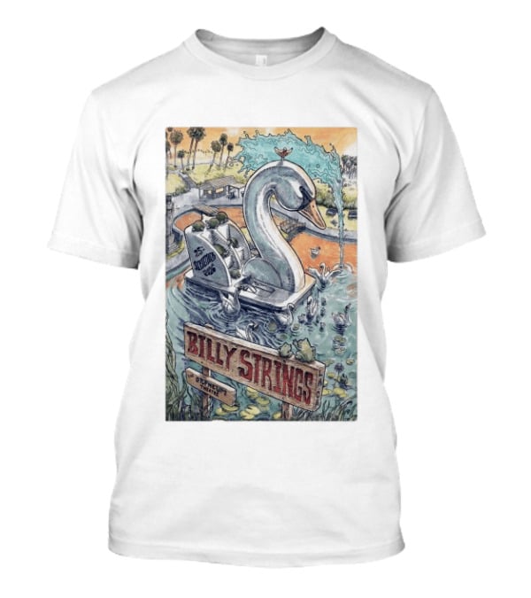 Billy Strings September 25 2026 Orpheum Theatre Los Angeles Swan Boat T-Shirt