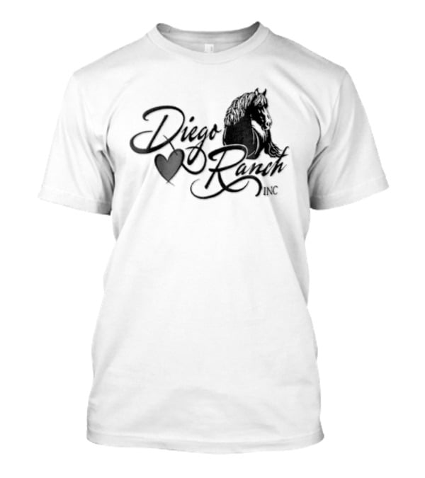Diego Ranch Inc Horse Heart T-Shirt