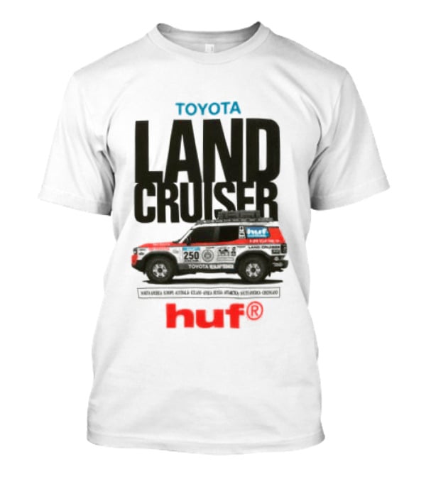 Huf X Toyota Land Cruiser Rally Huf Worldwide T-Shirt