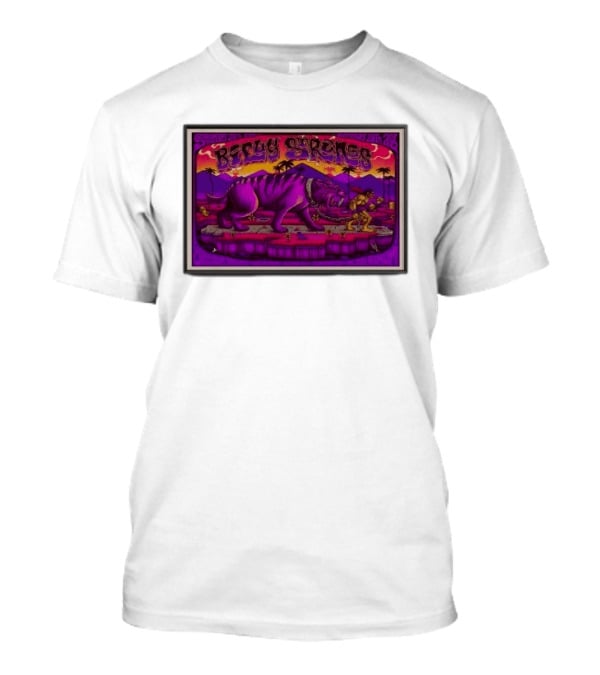 Billy Strings Tour 2026 Los Angeles Inglewood Purple Tiger T-Shirt