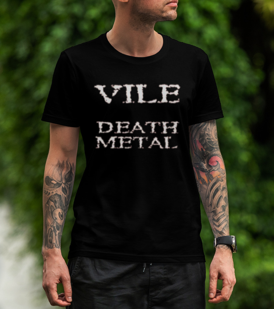 Cannibal Corpse Vile Death Metal Band Merchandise T-Shirt