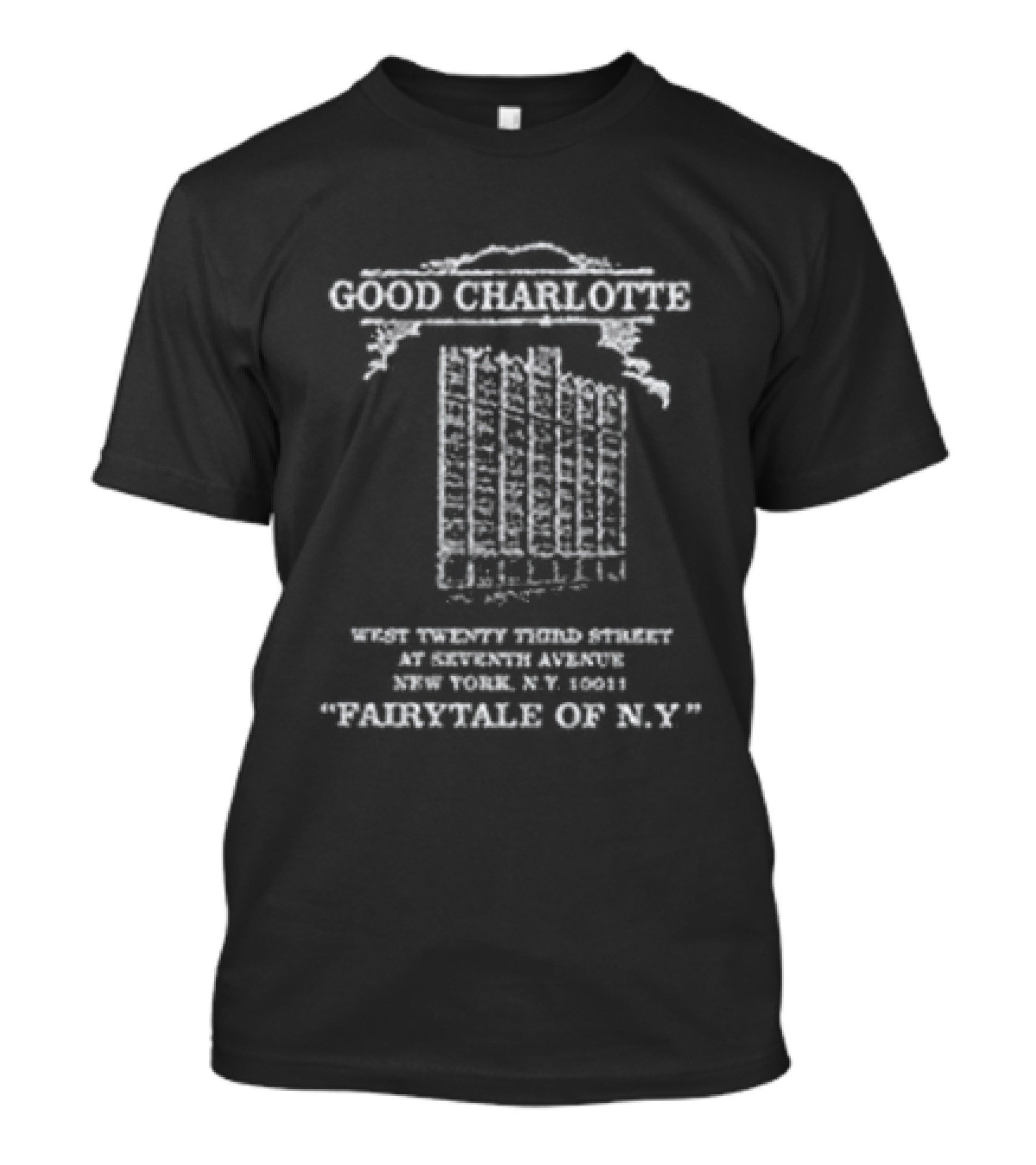 Good Charlotte Fairytale Of New York Holiday Song T-Shirt