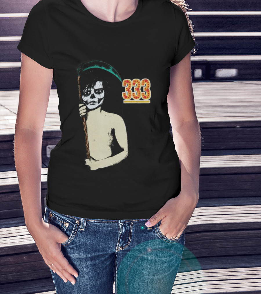 Half Evil Store 333 Skull Child T-Shirt
