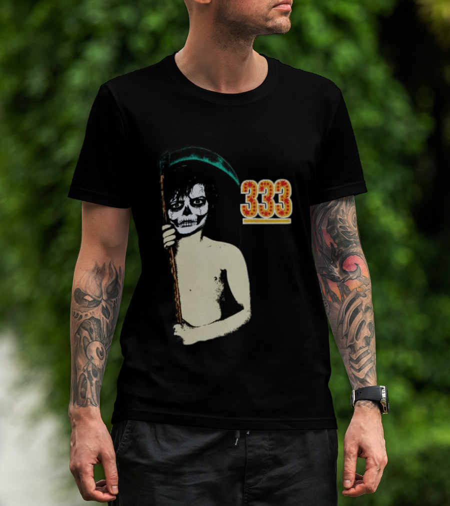 Half Evil Store 333 Skull Child T-Shirt
