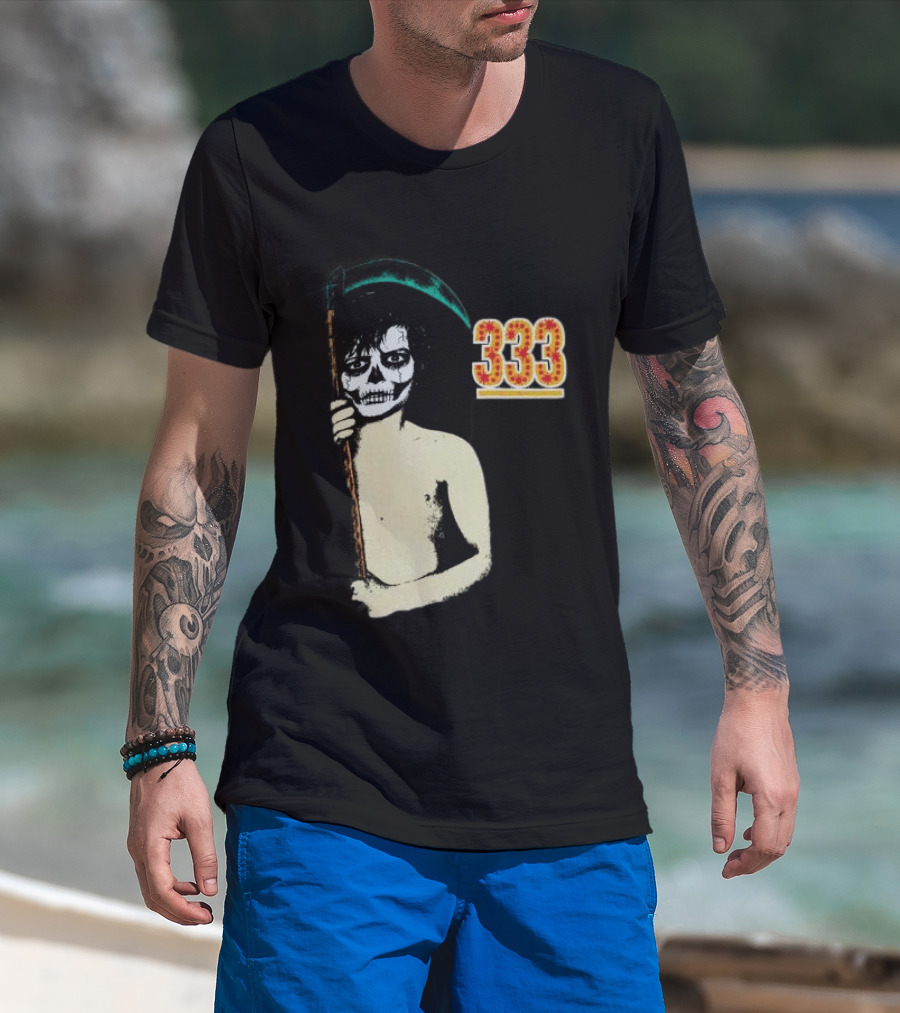 Half Evil Store 333 Skull Child T-Shirt