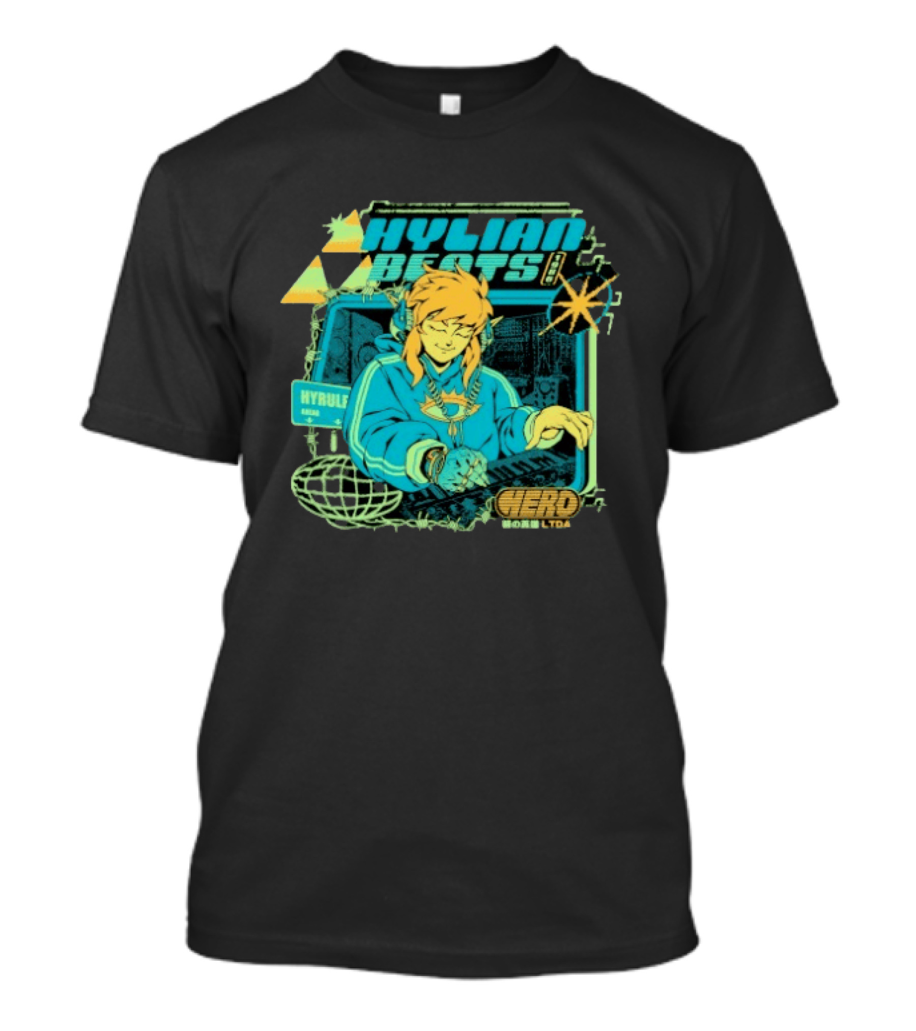 Heroic Hylian Beats Hyrule Arena Worldwide T-Shirt