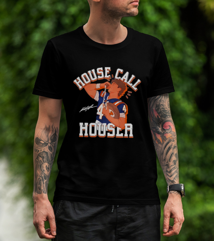 House Call Houser Illinois Fighting Illini Football T-Shirt