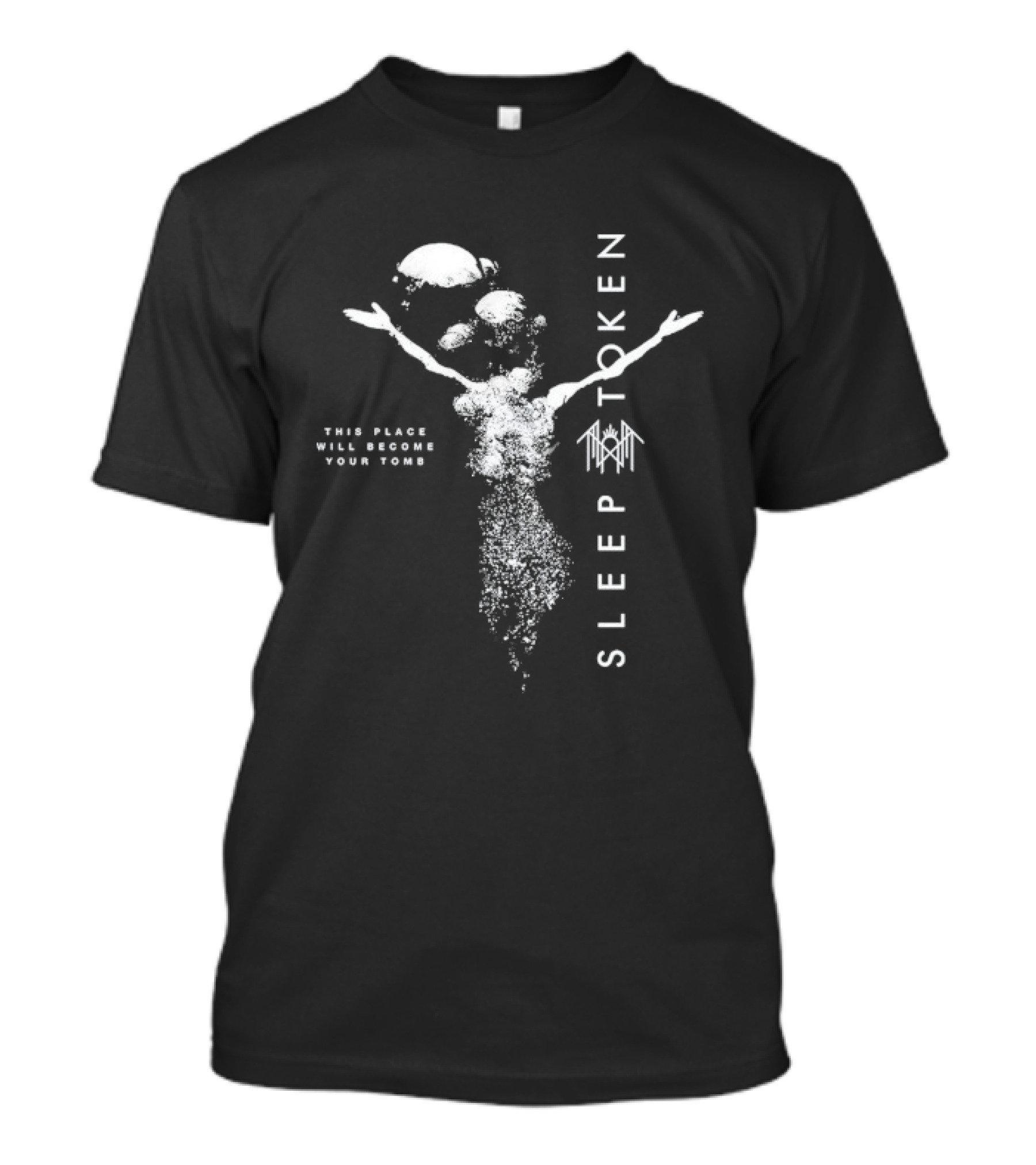 Sleep Token This Place Will Become Your Tomb Underwater Tomb Vertical Bubbles T-Shirt