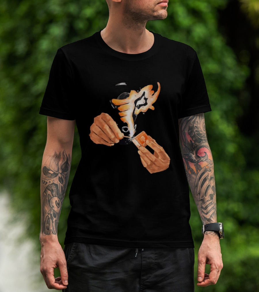 Strike And Ignite Phoenix Flare With Mystic Match Ignition T-Shirt