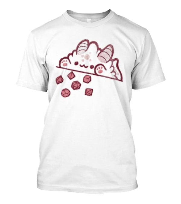 Bongo Cat Dnd Adventure Dice Fantasy T-Shirt