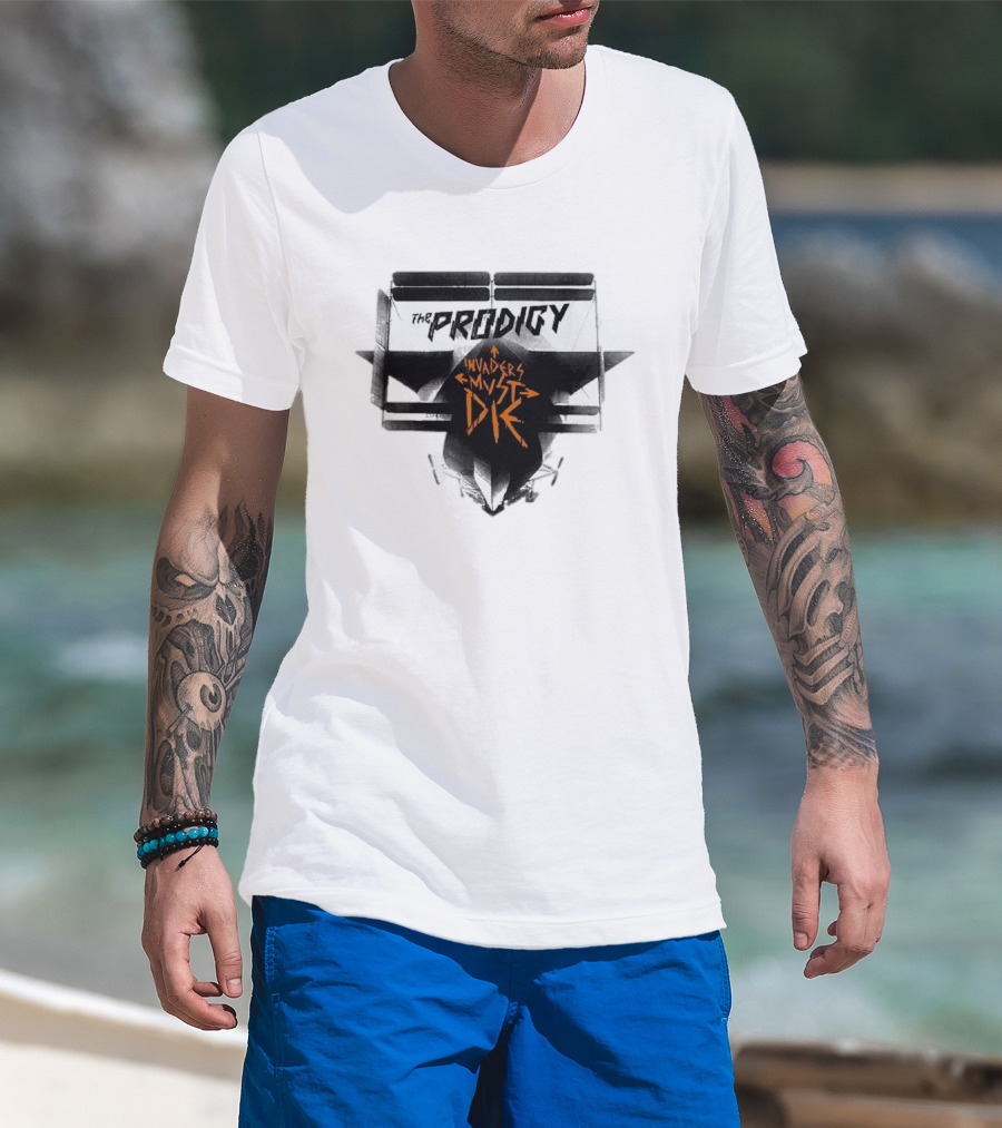 The Prodigy Invaders Must Die Album Cover T-Shirt