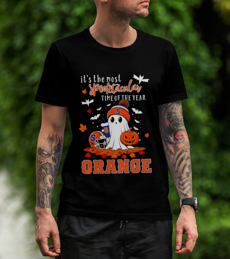 It's The Most Spooktacular Time Of The Year Syracuse Orange Halloween T-Shirt