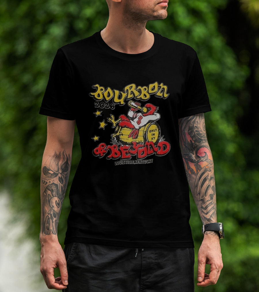 Bourbon And Beyond 2026 Louisville Kentucky Only In KY Stars Chuggin Louie T-Shirt