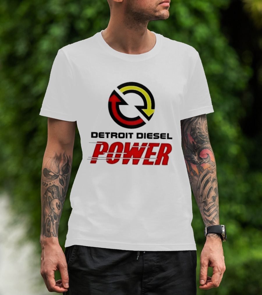 Detroit Diesel Heavy Duty Power Trucking Dynamic T-Shirt
