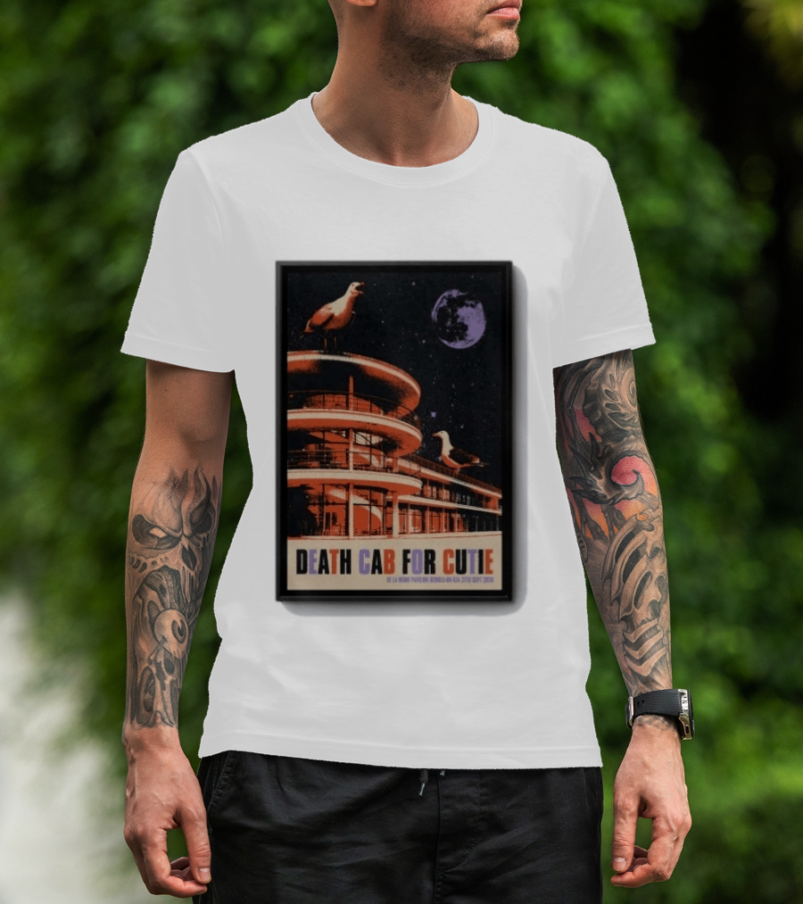 Death Cab For Cutie De La Warr Pavilion Bexhill UK September 2026 T-Shirt