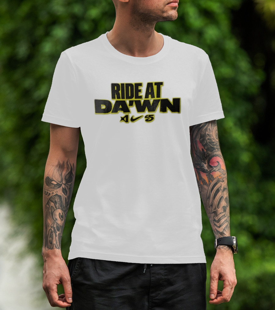 Ride At Dawn Nike Air 5 Sneaker Collaboration T-Shirt