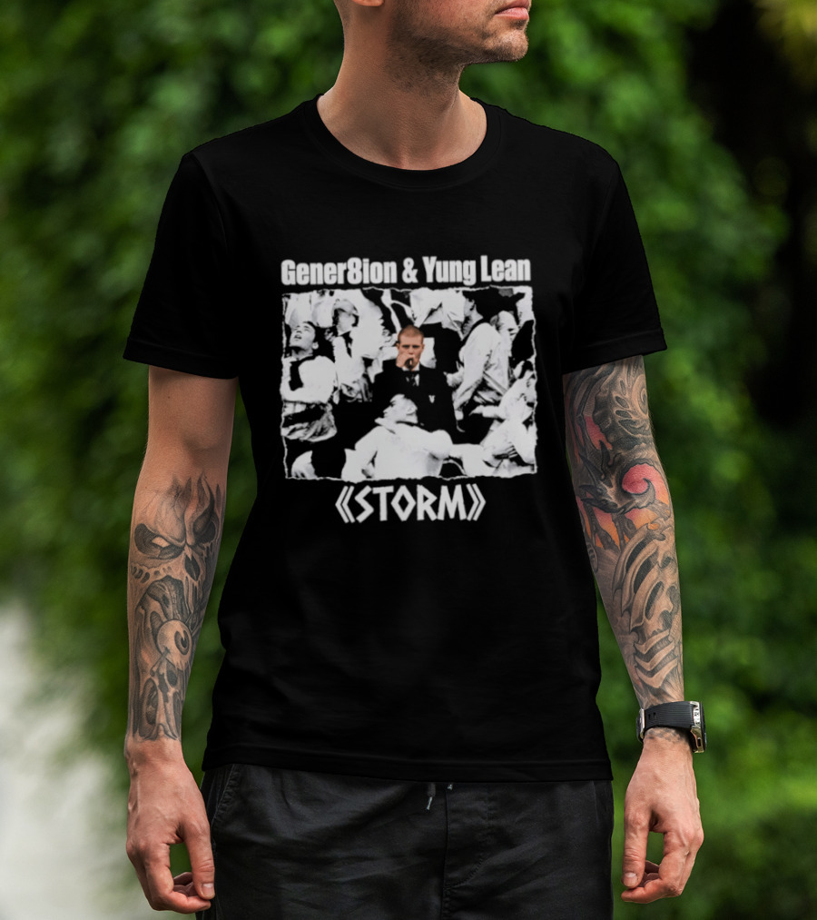 Gener8ion Yung Lean Storm Love Tears Collaboration T-Shirt