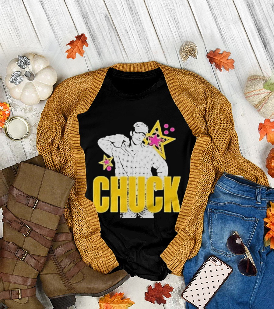 CHUCK Original Role Model Timely Hourglass Stars And Plaid T-Shirt