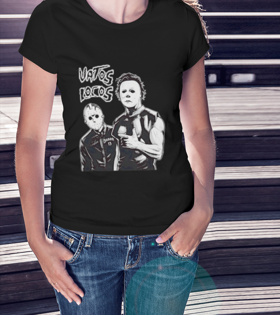 Vatos Locos Jason 13 Michael Myers Halloween 2026 T-Shirt