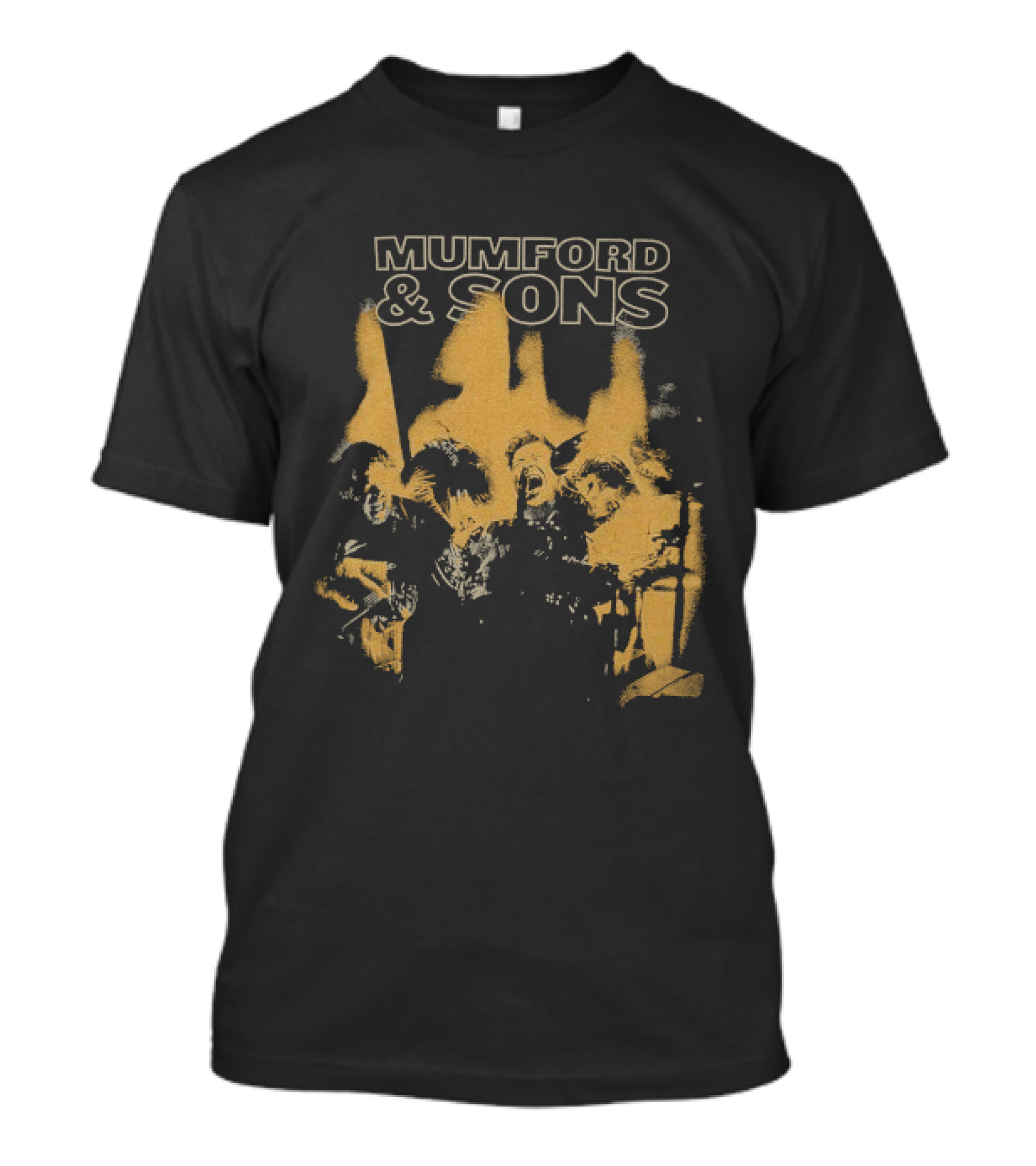 Mumford And Sons Dust And Thunder Tour Band Members T-Shirt