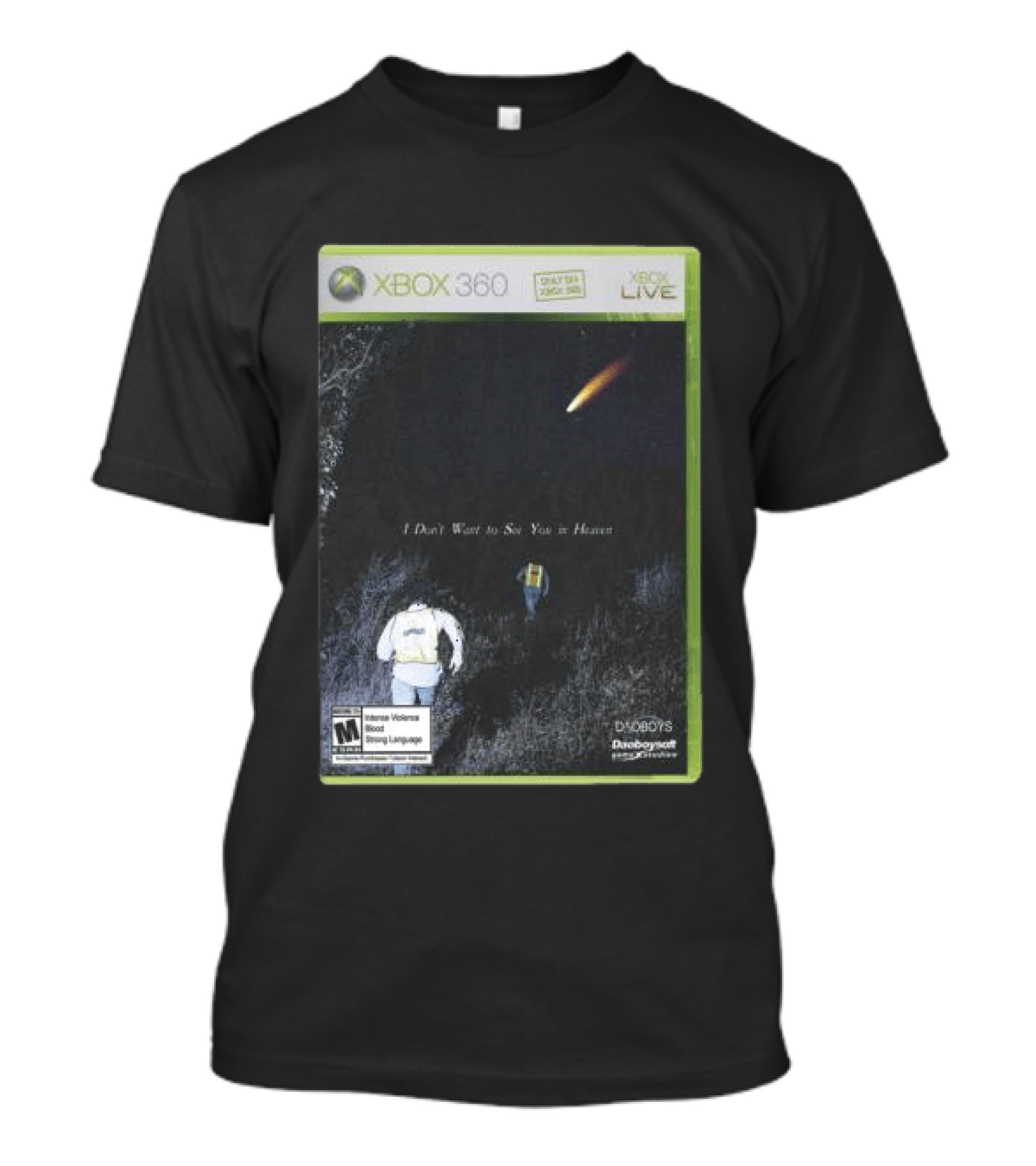 Xbox 360 Daoboys I Don't Want To See You In Heaven T-Shirt