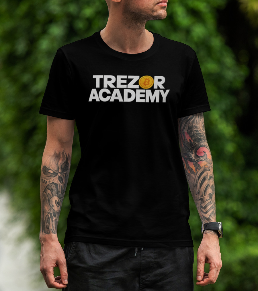 Trezor Academy Bitcoin Education T-Shirt