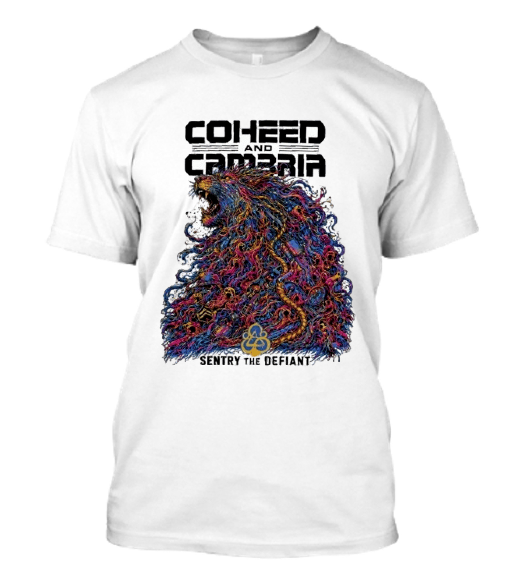 Coheed And Cambria Sentry The Defiant Neverender Red Rocks Amphitheatre Morrison Colorado September 29 2026 T-Shirt