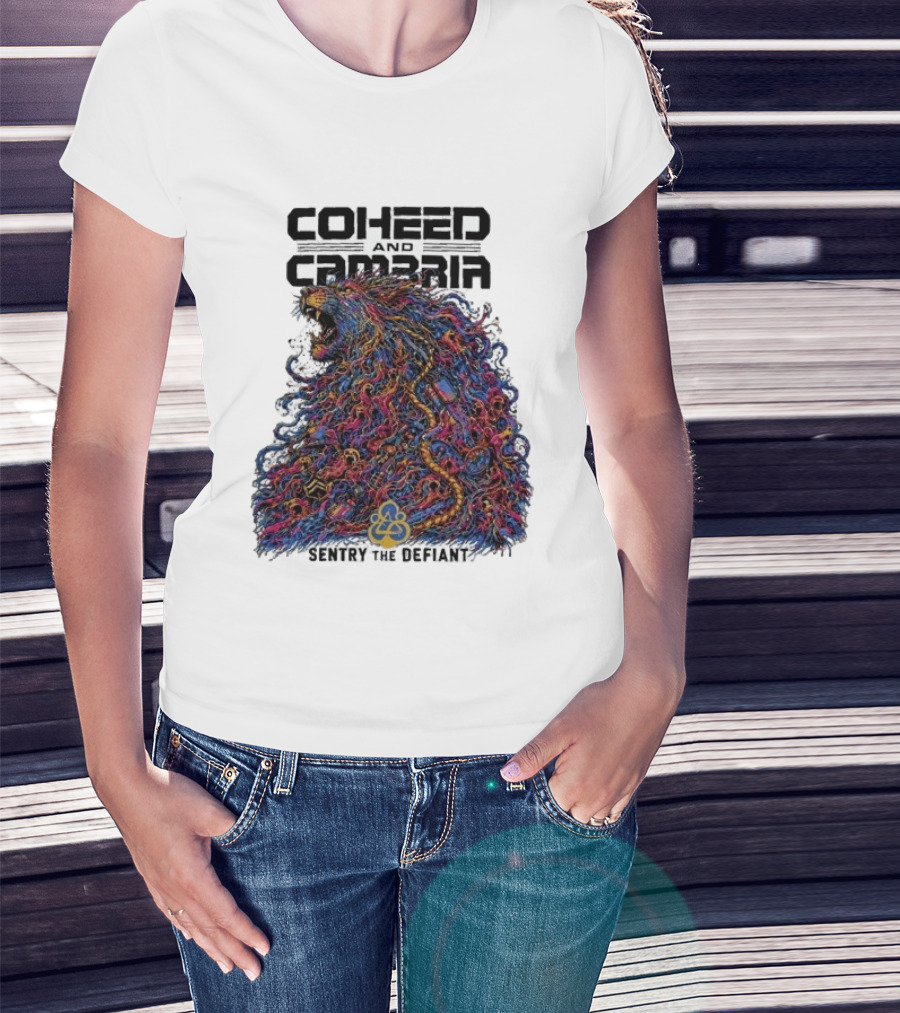 Coheed And Cambria Sentry The Defiant Neverender Red Rocks Amphitheatre Morrison Colorado September 29 2026 T-Shirt