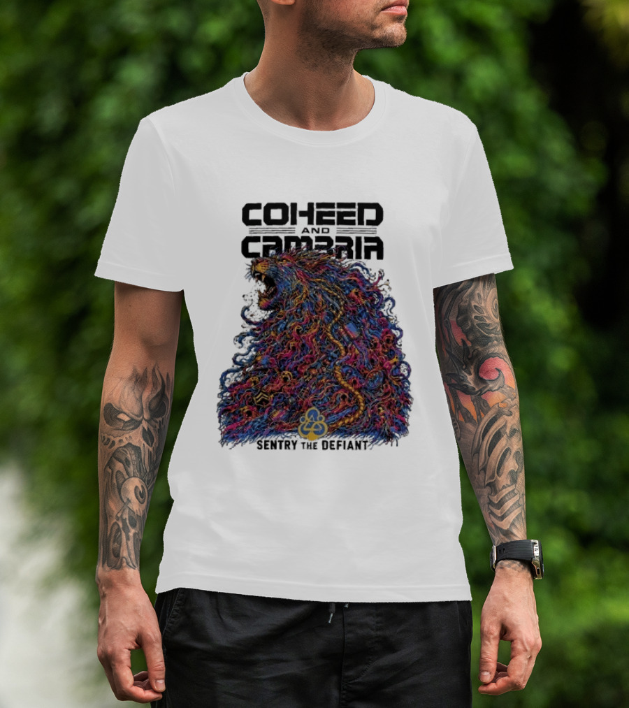 Coheed And Cambria Sentry The Defiant Neverender Red Rocks Amphitheatre Morrison Colorado September 29 2026 T-Shirt