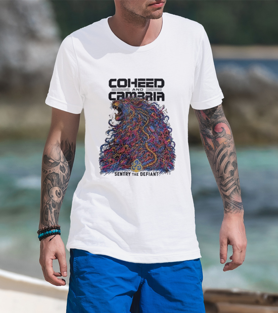 Coheed And Cambria Sentry The Defiant Neverender Red Rocks Amphitheatre Morrison Colorado September 29 2026 T-Shirt