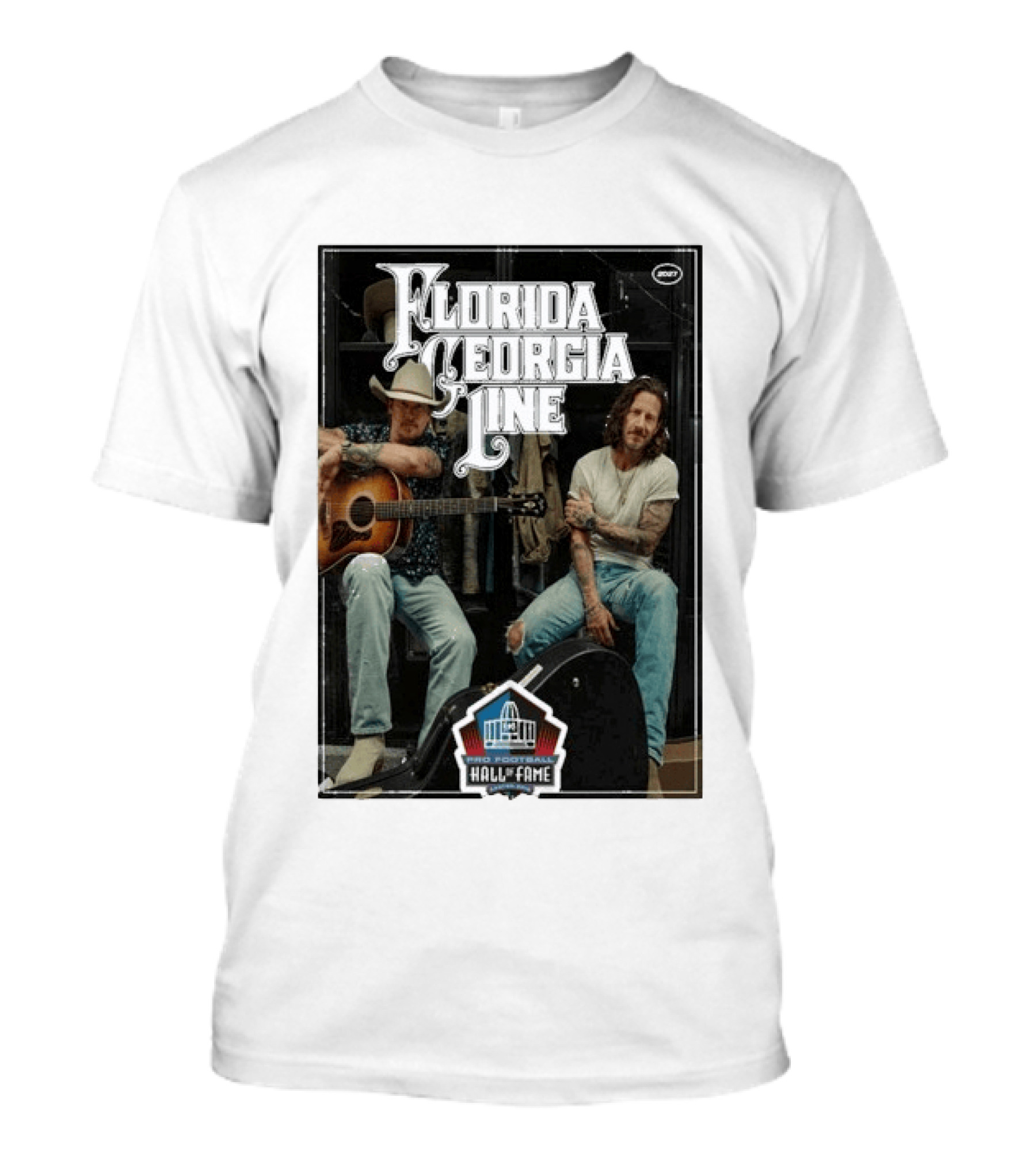 Florida Georgia Line 2027 Pro Football Hall Of Fame Canton Ohio T-Shirt