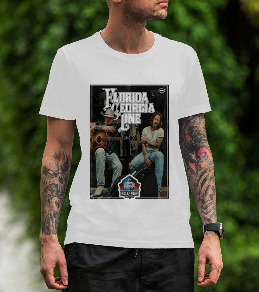 Florida Georgia Line 2027 Pro Football Hall Of Fame Canton Ohio T-Shirt