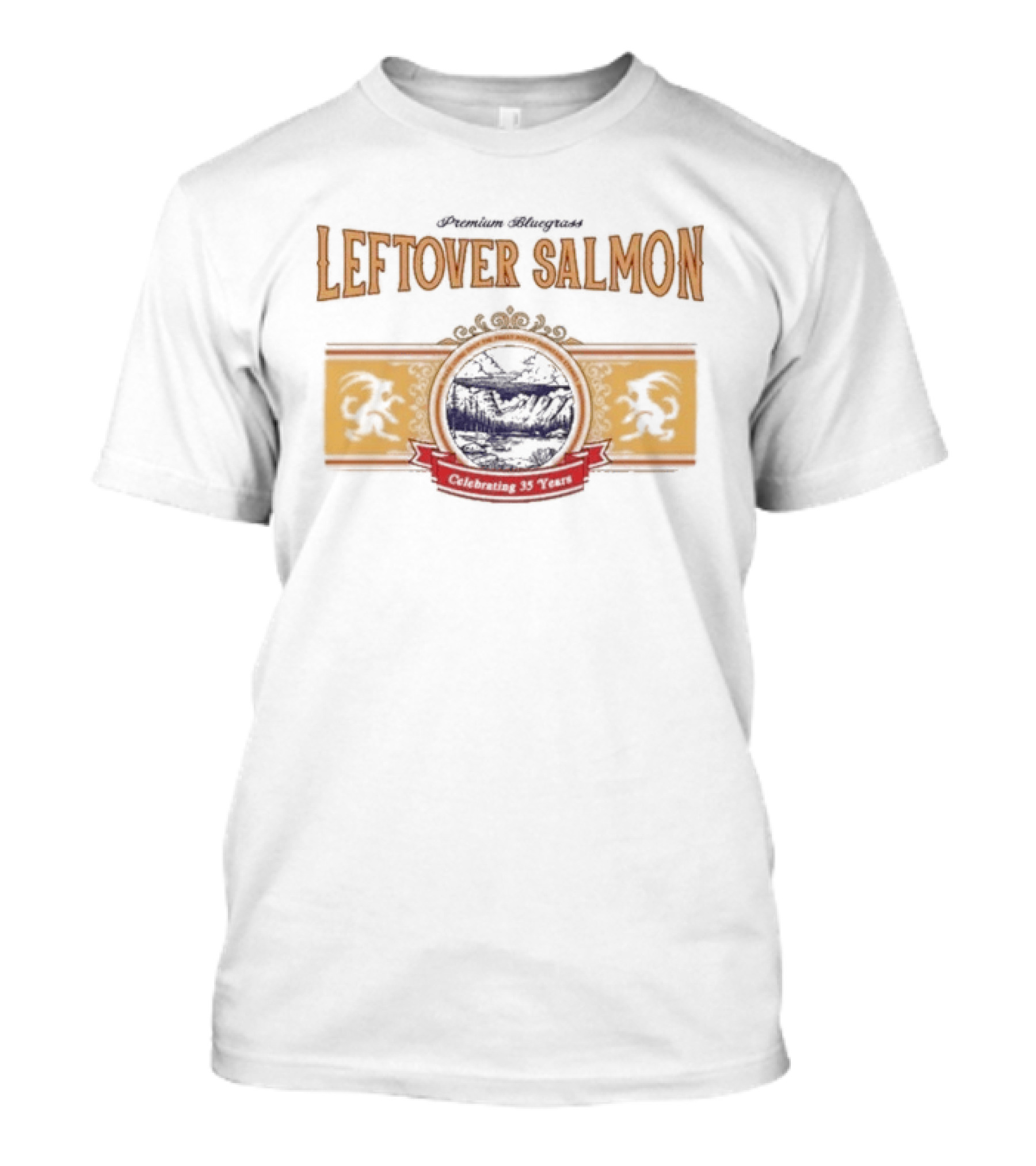 Leftover Salmon 35th Anniversary Soundtrack Of The Sea Journey T-Shirt