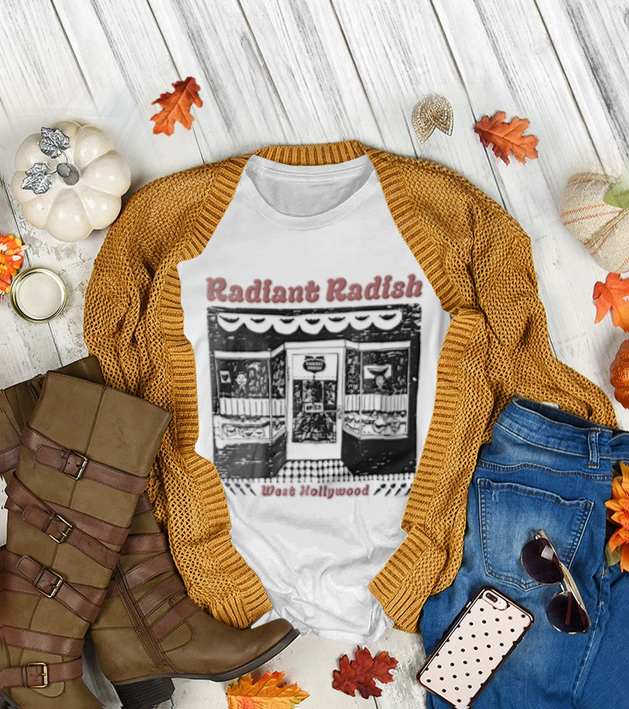 Radiant Radish West Hollywood Storefront Display Windows Open T-Shirt
