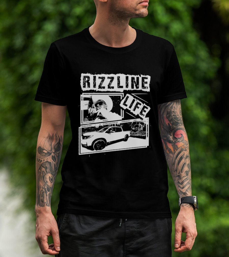 Rizzline Life Roman Atwood Truck Adventure T-Shirt