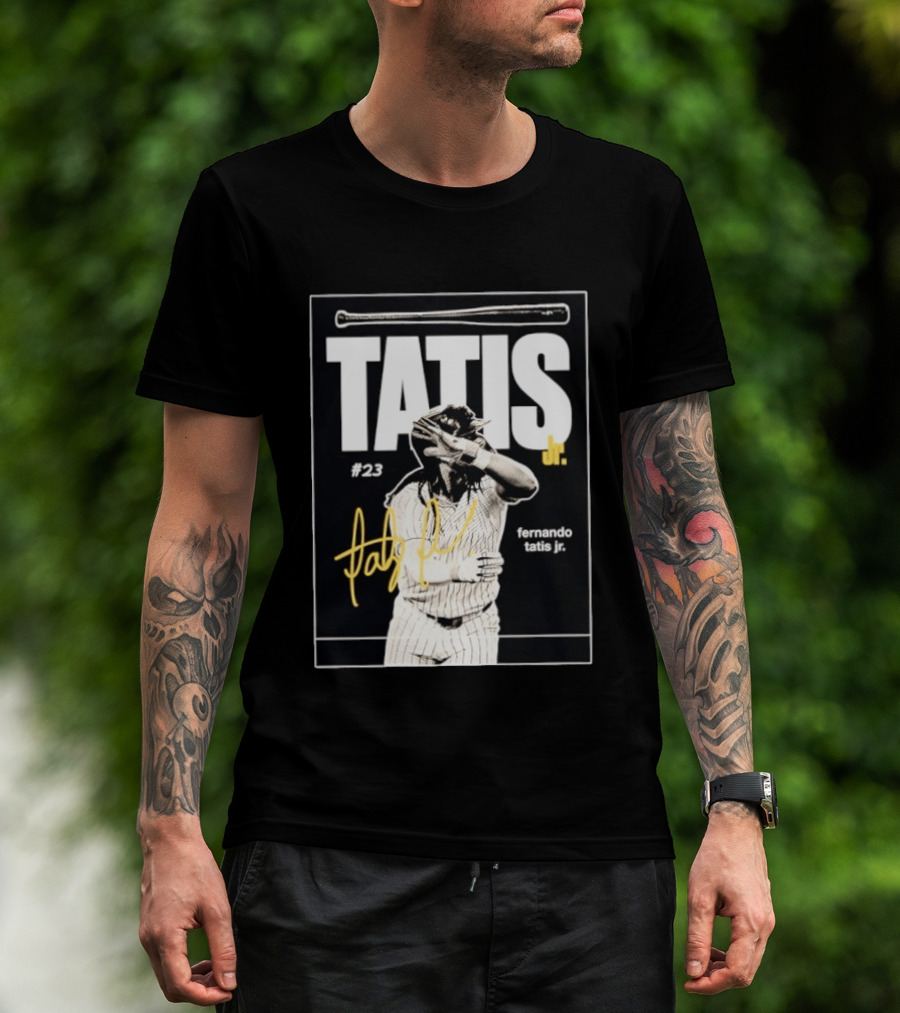 Fernando Tatis Jr #23 Bat Flip San Diego Padres Tatis Jr T-Shirt