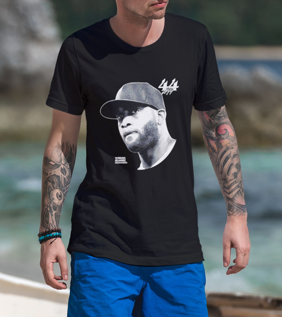 Yordan Alvarez 44 Houston Astros Lineage Series Baseball Player T-Shirt