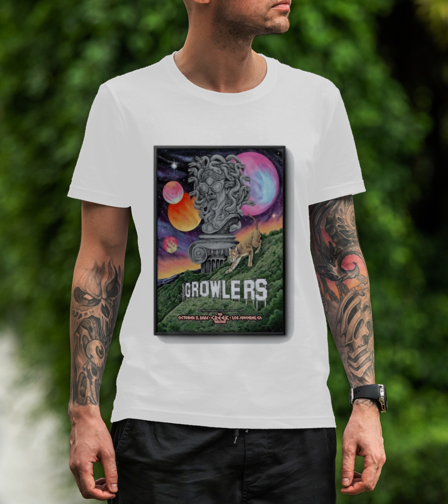 Los Growlers October 3 2026 Los Angeles Cosmic Event T-Shirt