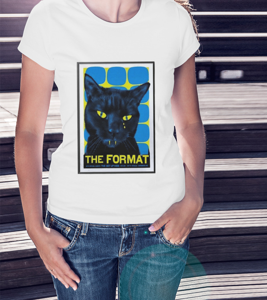 The Format With The Get Up Kids Cat's Cradle Carrboro NC 2026 Tour T-Shirt