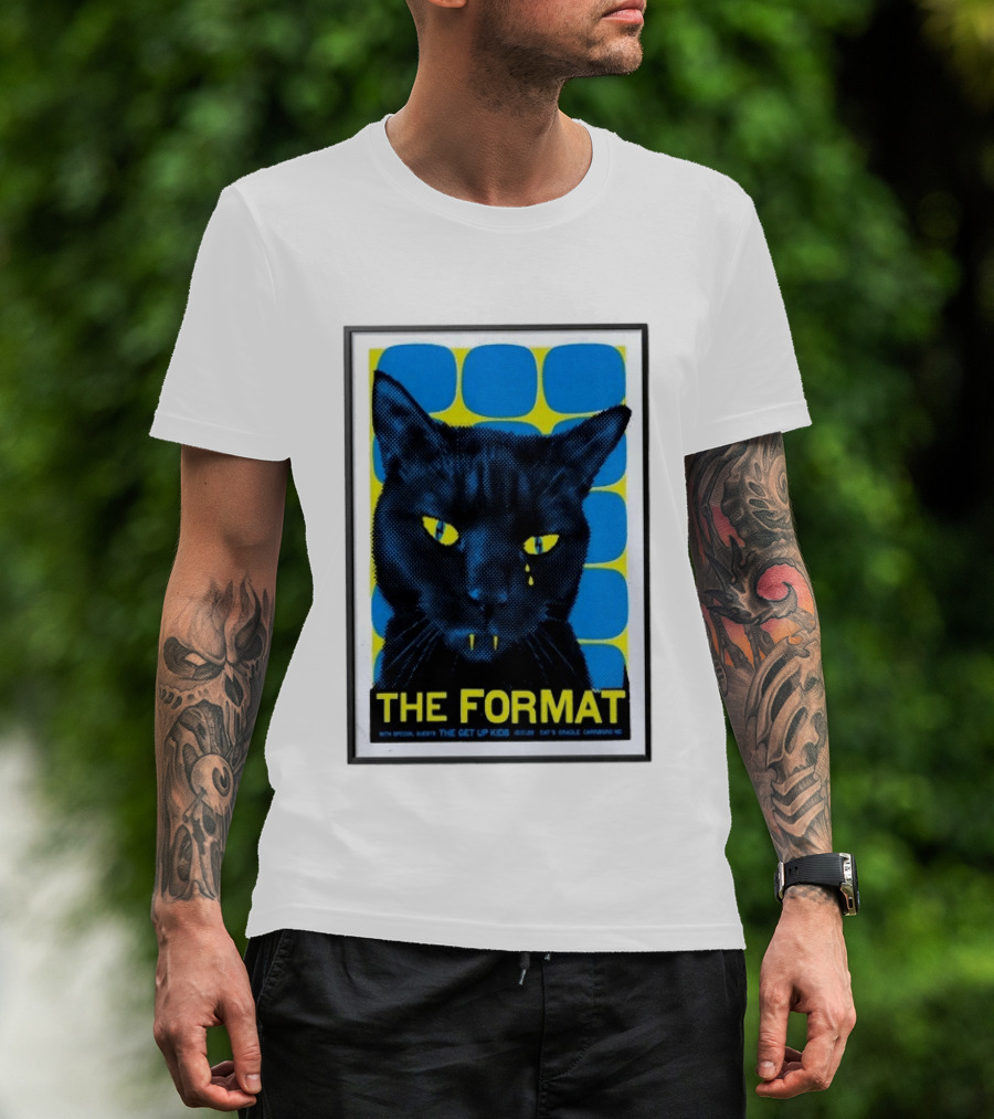 The Format With The Get Up Kids Cat's Cradle Carrboro NC 2026 Tour T-Shirt